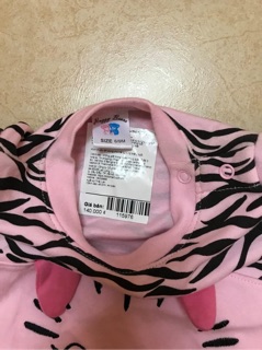 (MONSHOP) Body cho bé 6-9 tháng