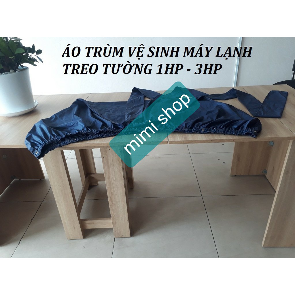 Túi trùm vệ sinh máy lạnh treo tường - Áo bọc hứng nước rửa điều hòa