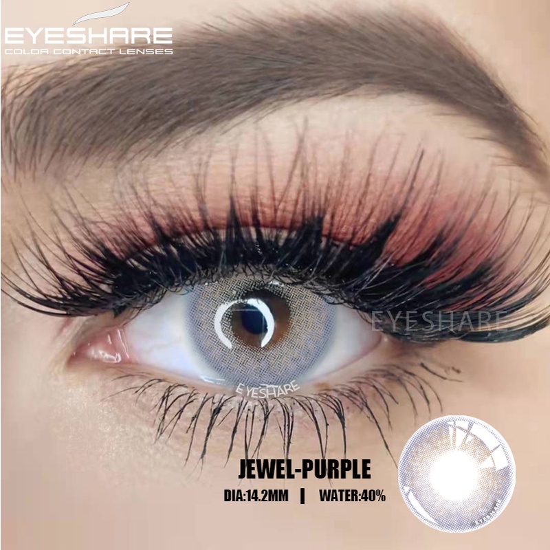 EYESHARE [Hàng mới về] Set 2 kính áp tròng GEM JEWEL Series 12 màu tùy chọn tiện dụng