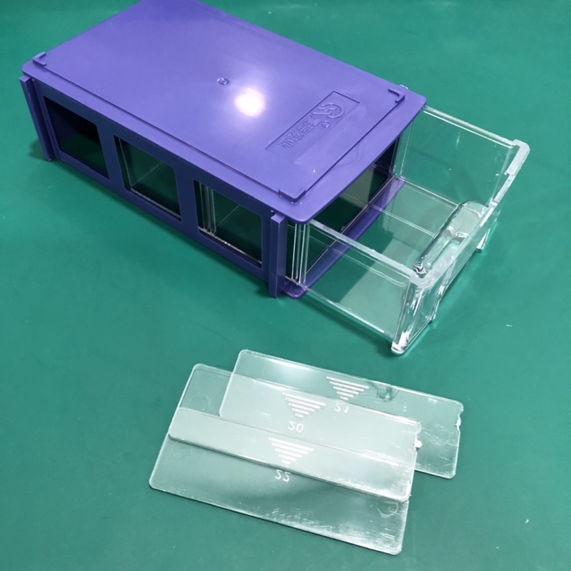 Hộp ngăn kéo, phụ kiện nhiều ngăn chứa bu lông đai ốc, lưu trữ linh kiện trong suốt.