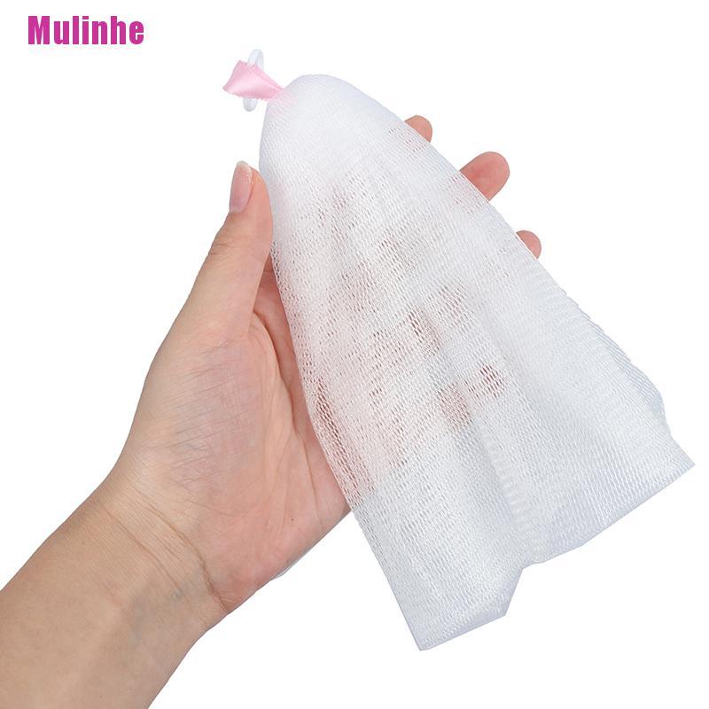 [Hàng mới về] Set 2 túi lưới vệ sinh da mặt tiện dụng làm sạch