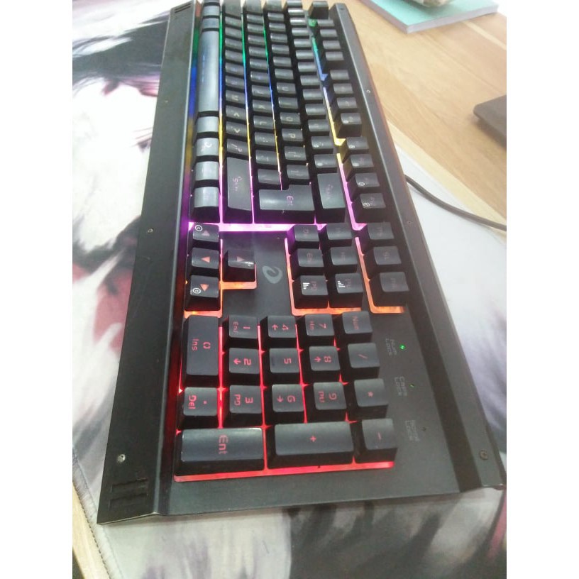 Bàn phím chuyên game Dareu LK145 ,Newmen, Eblue LED RGB đổi màu xuyên key cap_Bàn phím giả cơ gaming cổng USB siêu nhậy | BigBuy360 - bigbuy360.vn