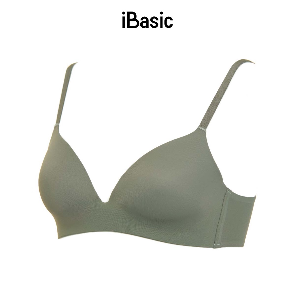 Áo ngực không mút bonding không đường may cup T-shirt iBasic BRAW034