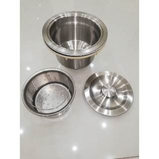 Nắp, rọ, phễu bồn rửa bát inox LOẠI TO