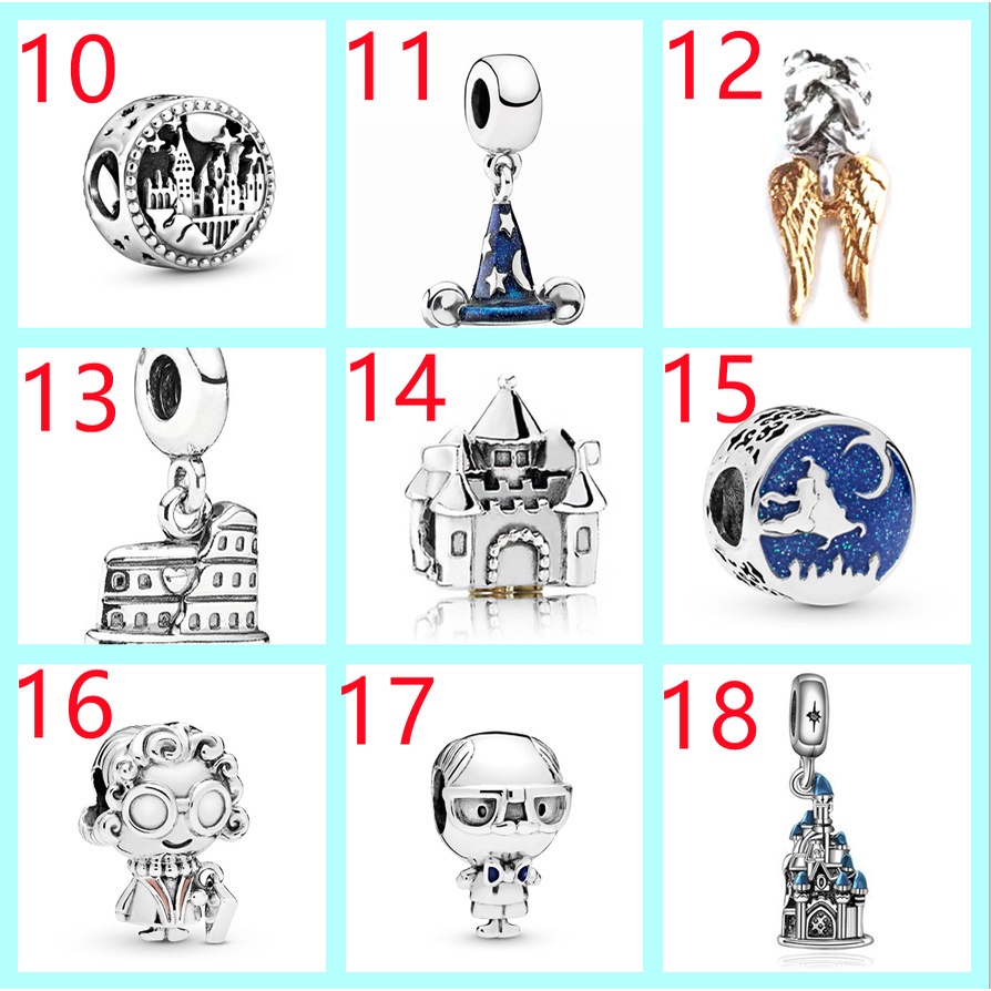 Phụ Kiện Hạt Làm Trang Sức Thủ Công Hình Phim Hoạt Hình Harry Potter