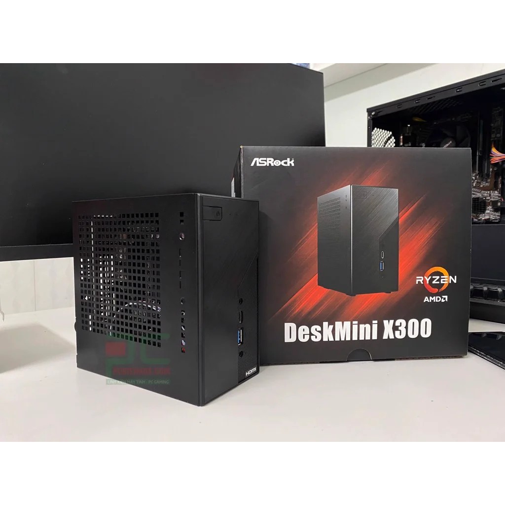 MÁY TÍNH VĂN PHÒNG MINI ASROCK DESKMINI X300 PCVP (BAREBONE)