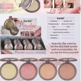 NO:23162 Phấn phủ bắt sáng highlight hình quả lắc karite
