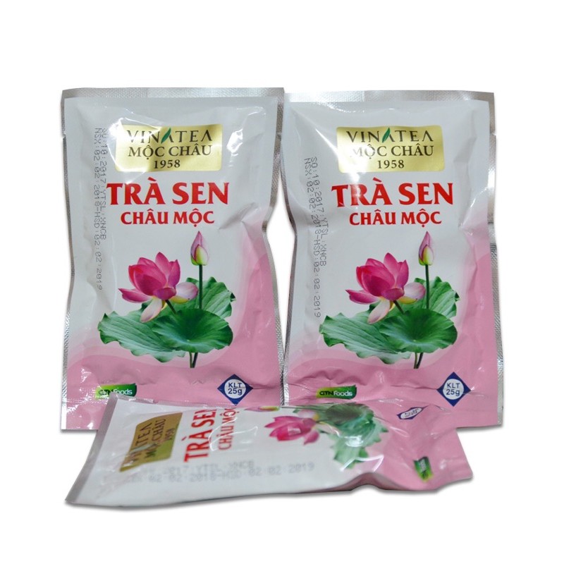 Trà Sen Mộc Châu 25g [Chính hãng công ty] Date luôn mới