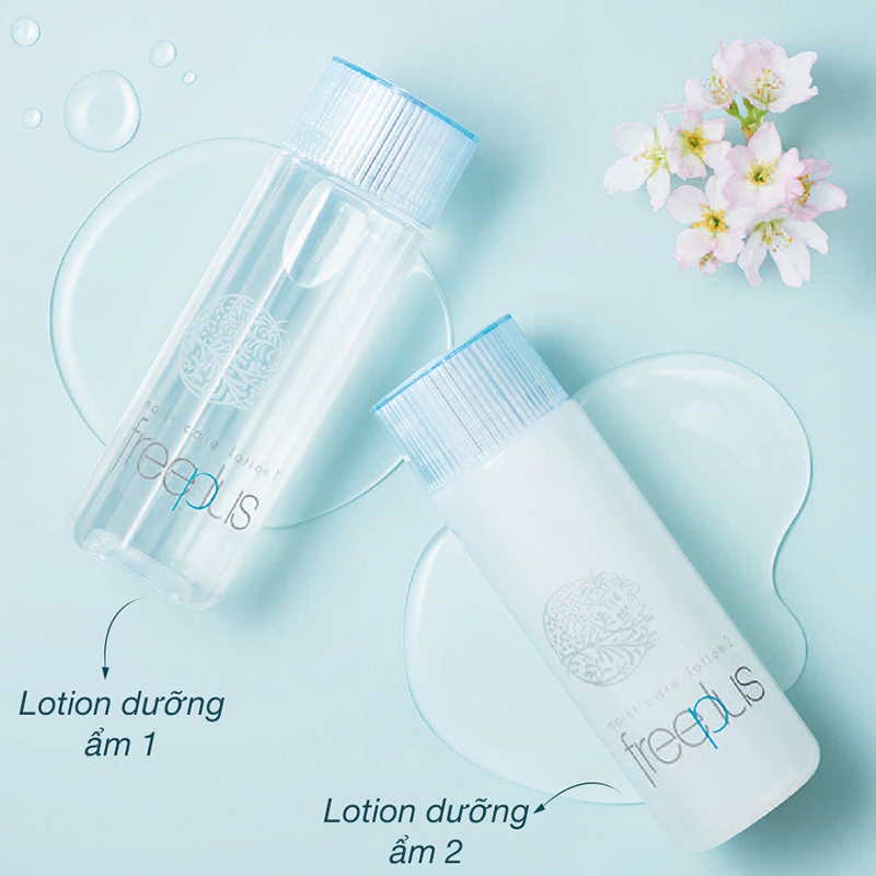 Lotion Dưỡng Ẩm Dịu Nhẹ Cho Da Khô, Nhạy Cảm Chiết Xuất Hạt Ý Dĩ Freeplus Moist Care Lotion 130ml