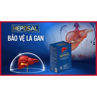 10 hộp heposal TPCN hỗ trợ tăng cường chức năng gan