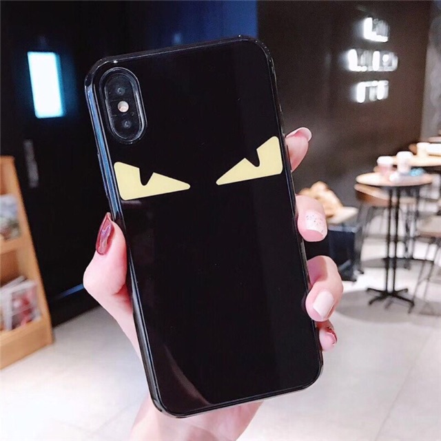 Ốp Lưng Kính Bóng 13ProMax 12ProMax 11ProMax XSMAX X XS 7Plus FUKISHOP