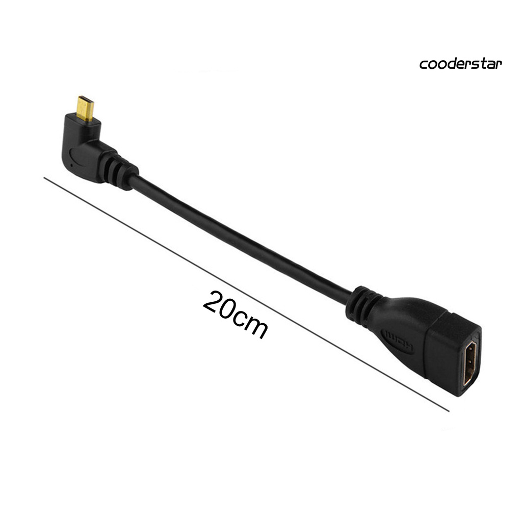 Dây Cáp Mở Rộng 20cm 90 Độ Cho Hdtv