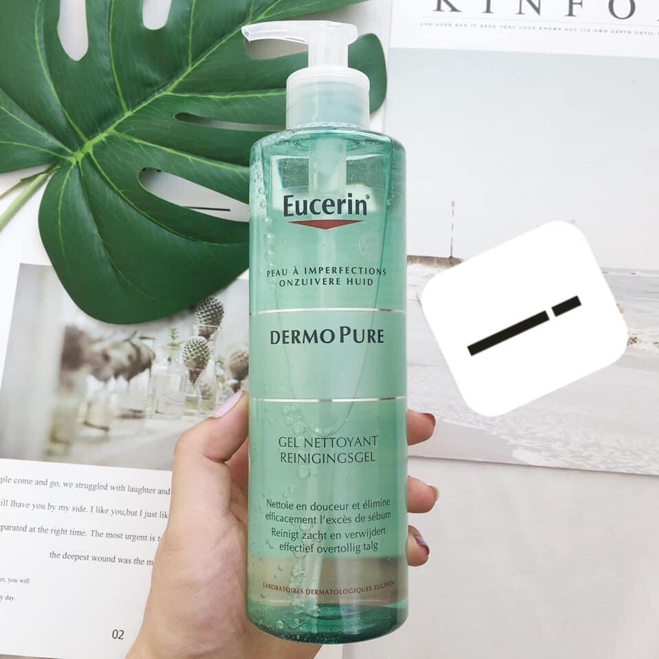 Sữa Rửa Mặt Eucerin Dermo Pure Gel Nettoyant 400ml