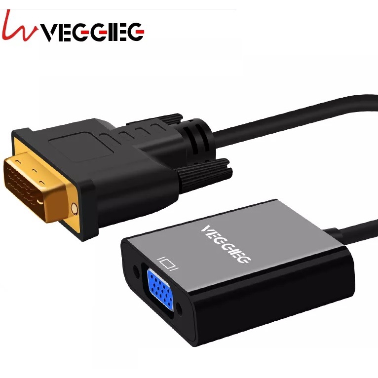 Dây Cáp Chuyển Đổi DVI Sang Vga Veggieg - DVI (24+1) To Vga