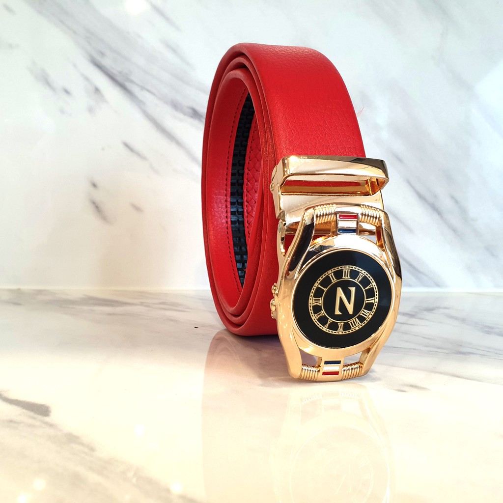 Thắt lưng/ dây nịt nam mặt đồng hồ độc lạ LOẠI 1