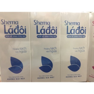 DUNG DỊCH VỆ SINH SHEMA LÁ ĐÔI