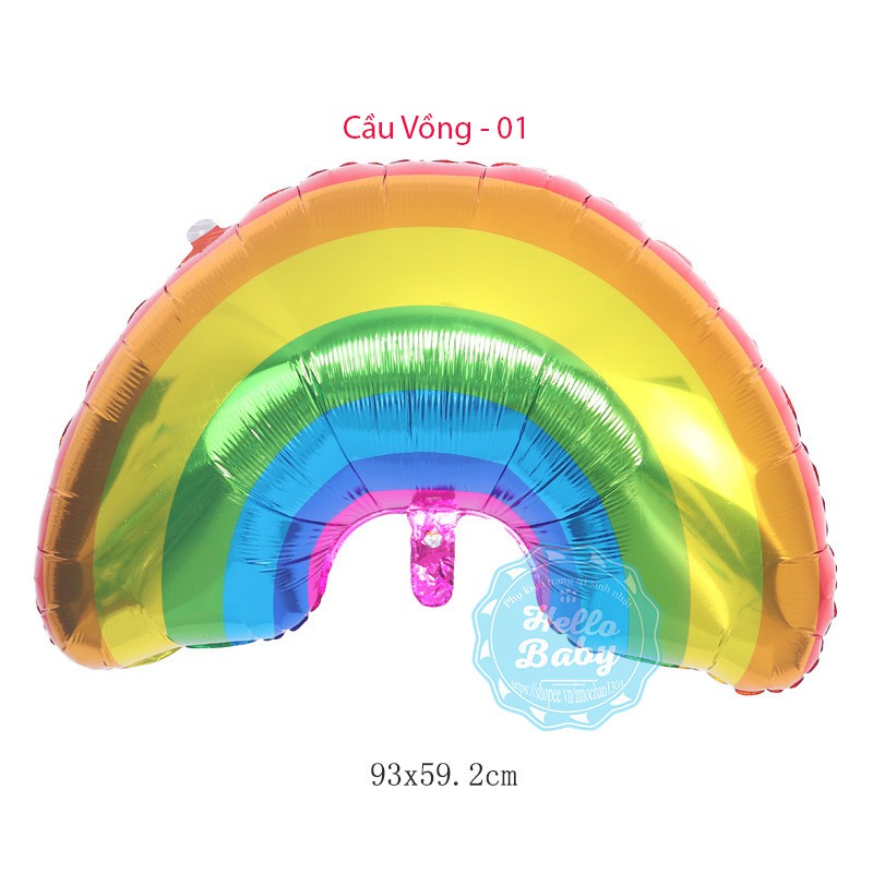 Bóng hình cầu vồng đám mây các loại