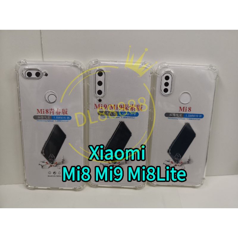 Sẵn sàng​Giao hàng trong suốt chống sốc cho Xiaomi Mi 8 Lite / Mi9 / 9