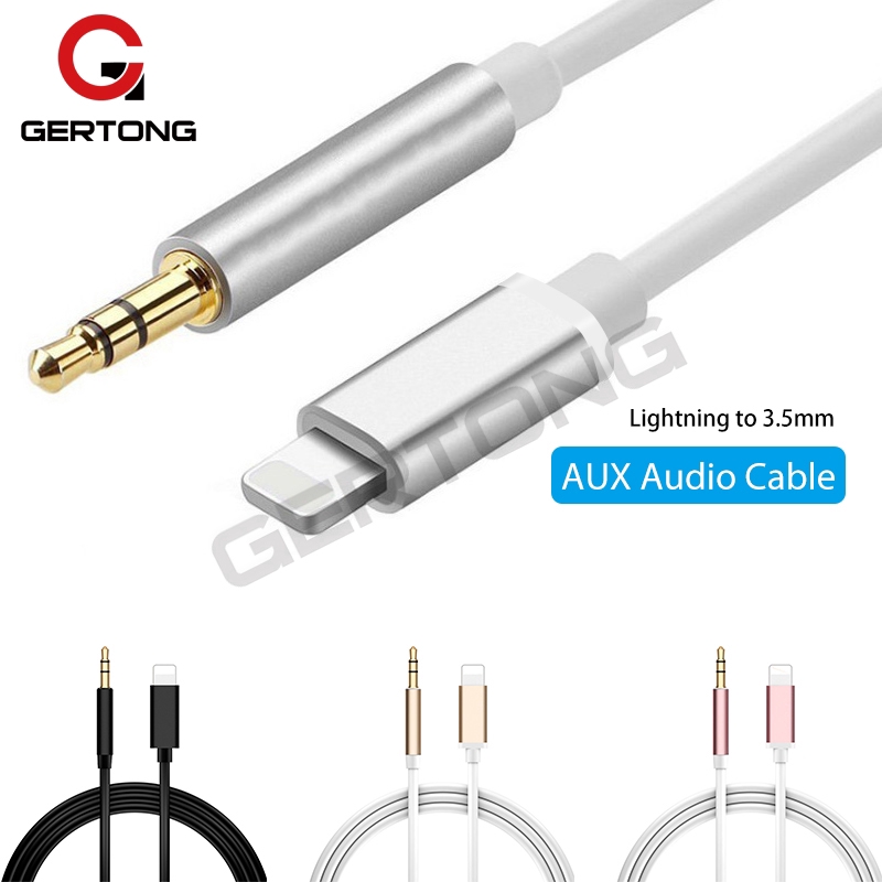Dây cáp chuyển đổi đầu cáp sạc sang jack tai nghe 3.5mm dành cho IP7 8 6S 6Plus XS Max XR