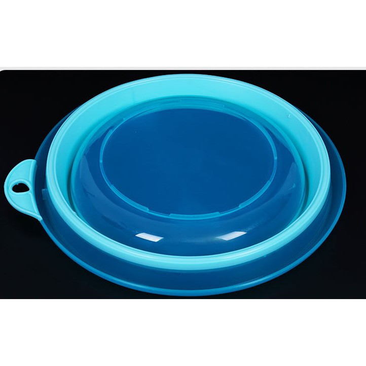 Thau  Trộn Mồi Silicon gấp gọn