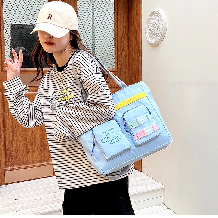 Túi Đeo Vai Vải canvas Cỡ Lớn Thời Trang Cho Nữ