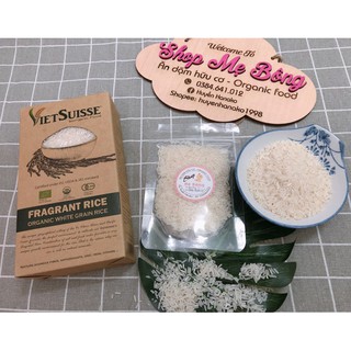 Gạo hữu cơ Vietsuisse chia lẻ dùng thử 100gr