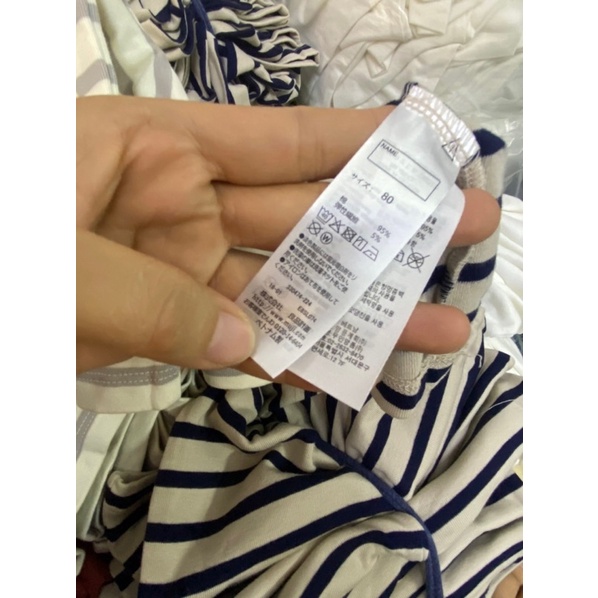 Áo cổ 3 phân mu.ji xuất xịn bé trai bé gái 80-130