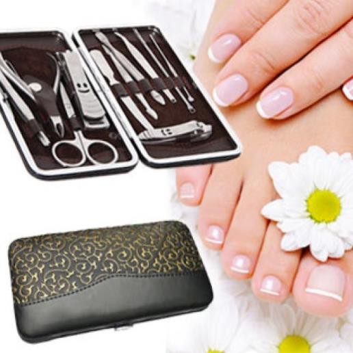Bộ kìm làm móng đa năng 12 món cao cấp loại lớn - bộ sản phẩm chăm sóc móng cao cấp đa năng 12 in 1