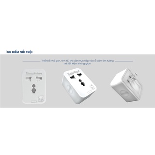 Ổ cắm thông minh Wifi Rạng Đông