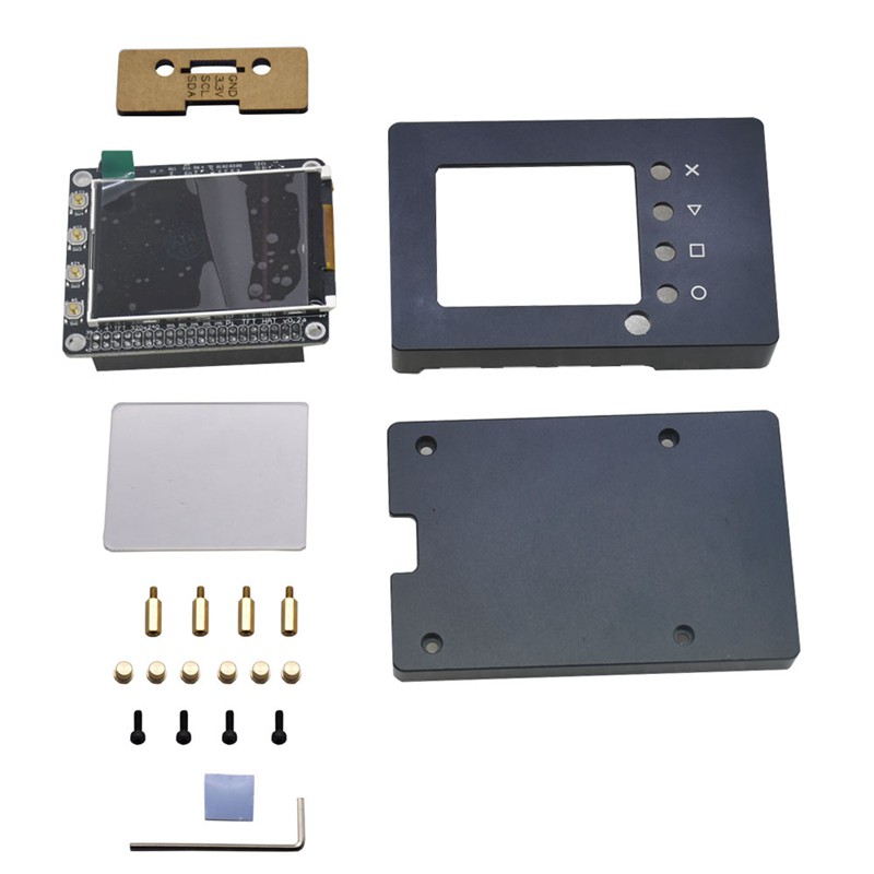Khung Nhôm Chất Lượng Cao 2.4 Inch Cho Raspberry Pi 4b / 3b / 2b / B / A | BigBuy360 - bigbuy360.vn