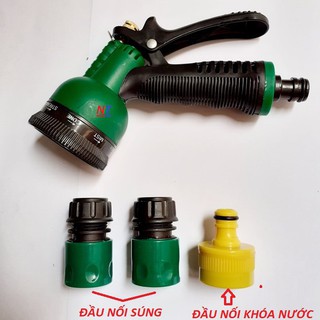 Đầu Vòi Tưới, Rửa Đa Năng 6 Chế Độ