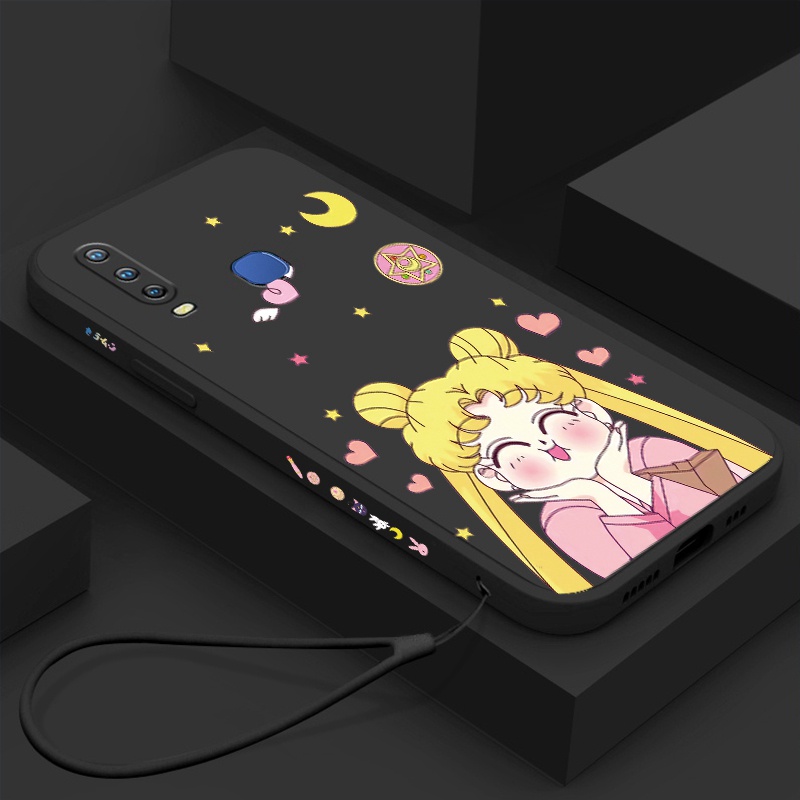 Sailor moon Ốp Điện Thoại Cho realme 5 realme 5 5i 5s 6i c3 realme 5pro realme 6 realme 6 pro realme 7 4G realme 9 pro plus