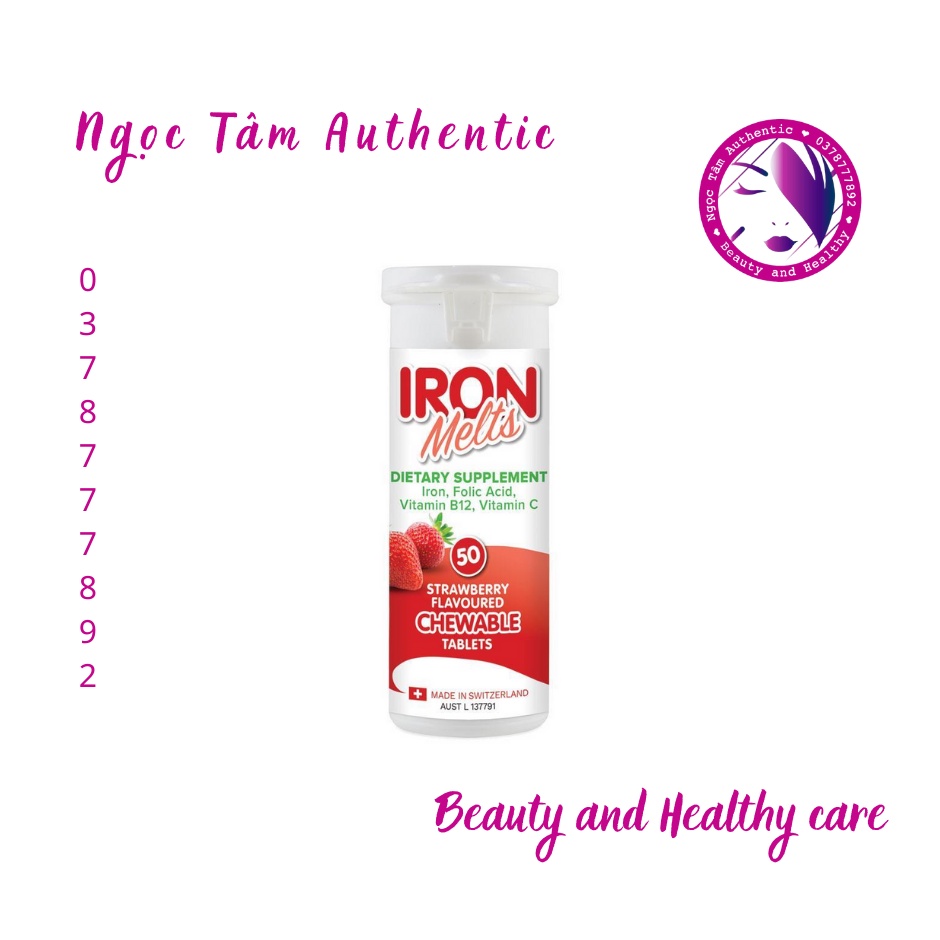 Viên Ngậm Sắt Iron Melts