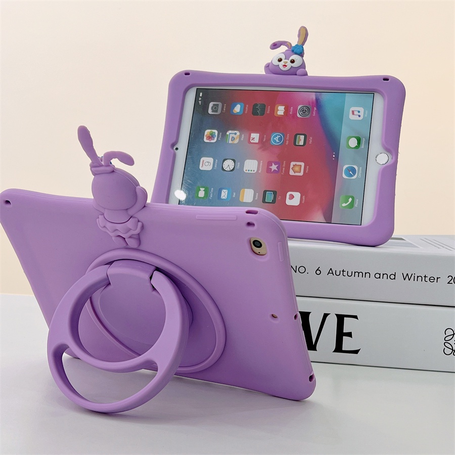 Ốp Máy Tính Bảng Silicon Mềm Có Giá Đỡ Xoay 360 Độ Kèm Dây Đeo Dành Cho Xiaomi Mi Pad 5 5Pro 5 Pro 5G 11inch 2021