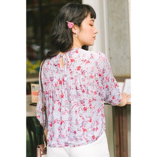 Ceci Cela - Áo Hoa Nhí Tay Lỡ