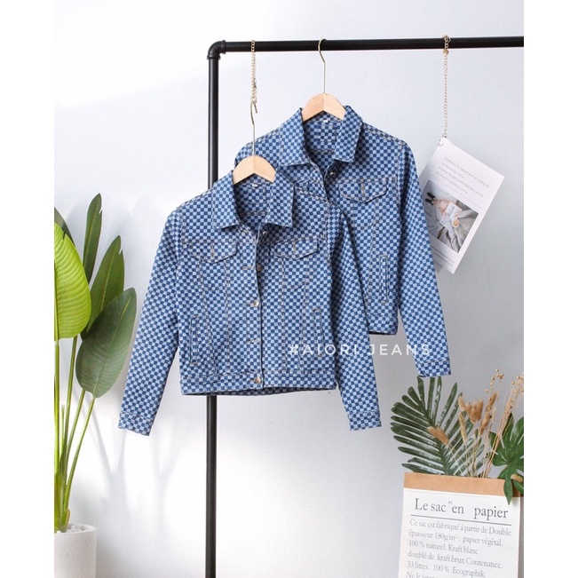 [THỜI TRANG MÙA HÈ] Set Áo Khoác Jean DeniM &amp; Chân Váy Form Chữ A Cực Phong Cách_Mã HQ0301