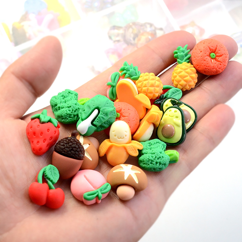 🍉Phụ kiện 3D hoa quả trang trí ốp lưng DUASHOP.