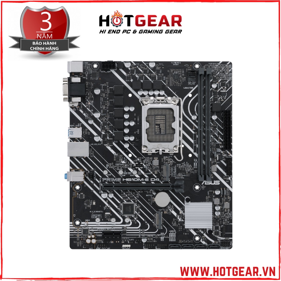 Bo mạch chủ Mainboard ASUS PRIME H610ME D4 Mới chính hãng bảo hành 36T