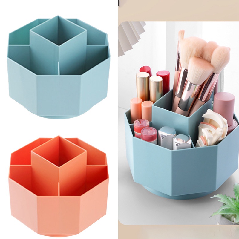 Thùng Đựng Cọ Trang Điểm Cỡ Lớn Đa Năng Có Thể Xoay Được