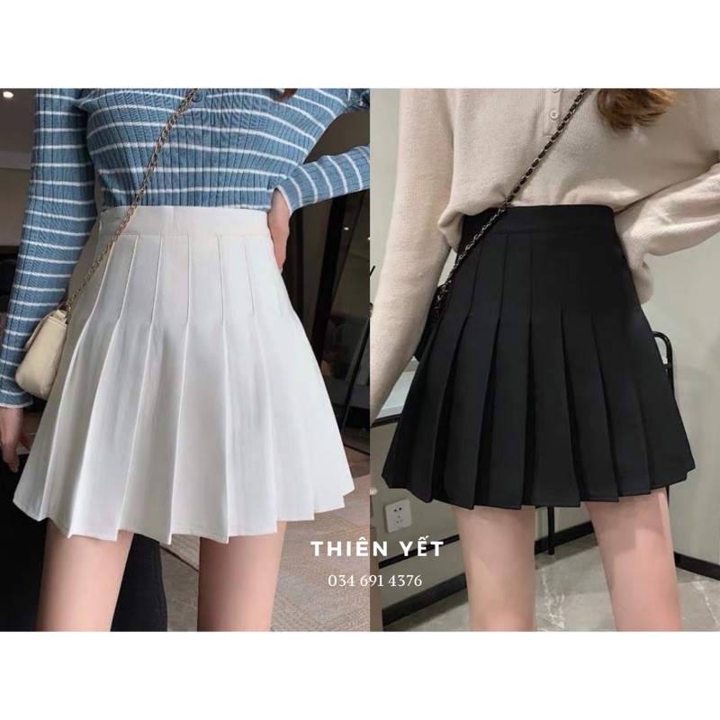 Chân váy TENNIS  giá sỉ xếp ly nữ dáng ngắn xếp ly thời trang nữ -Thiên Yết