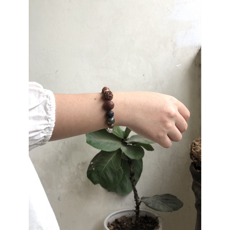 VÒNG TAY BỒ ĐỀ KIM CANG NEPAL NĂNG LƯỢNG BÌNH AN CÓ 1-0-2