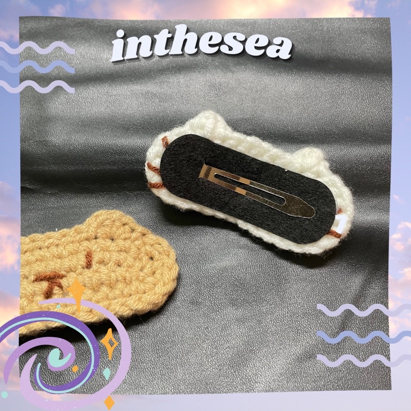 Kẹp Tóc Len Hình Mèo Gấu Dễ Thương