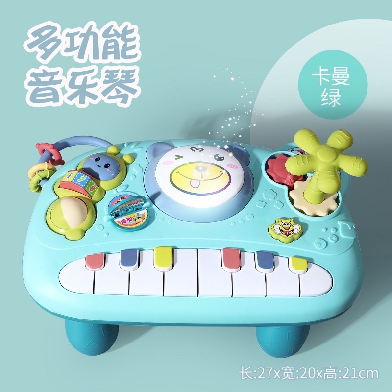 Đồ Chơi Đàn Piano Hình Nấm Màu Sắc Dễ Thương Dành Cho Bé
