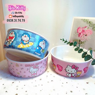Hộp đựng thực phẩm Hello Kitty Doraemon