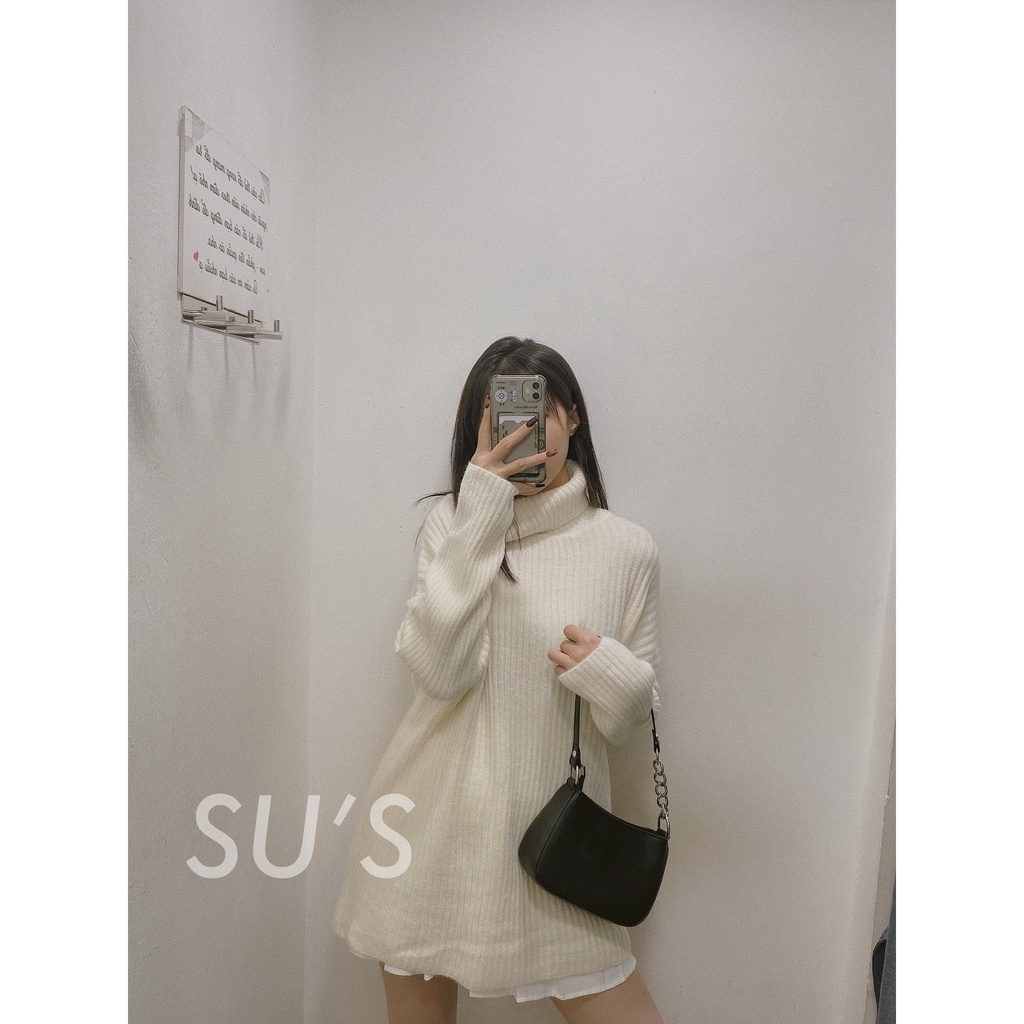 Áo len đũa cổ lọ trơn nhiều màu A2123 SUSTORE