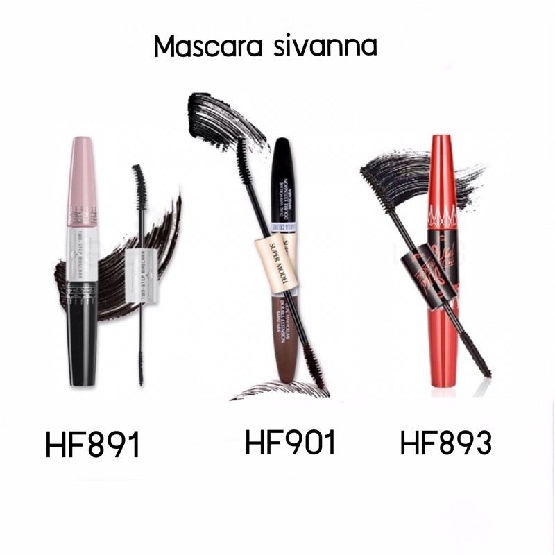 Mascara Sivanna chính hãng 100%, Mascara Sivanna không lem, không trôi Thái Lan NỘI ĐỊA THÁI