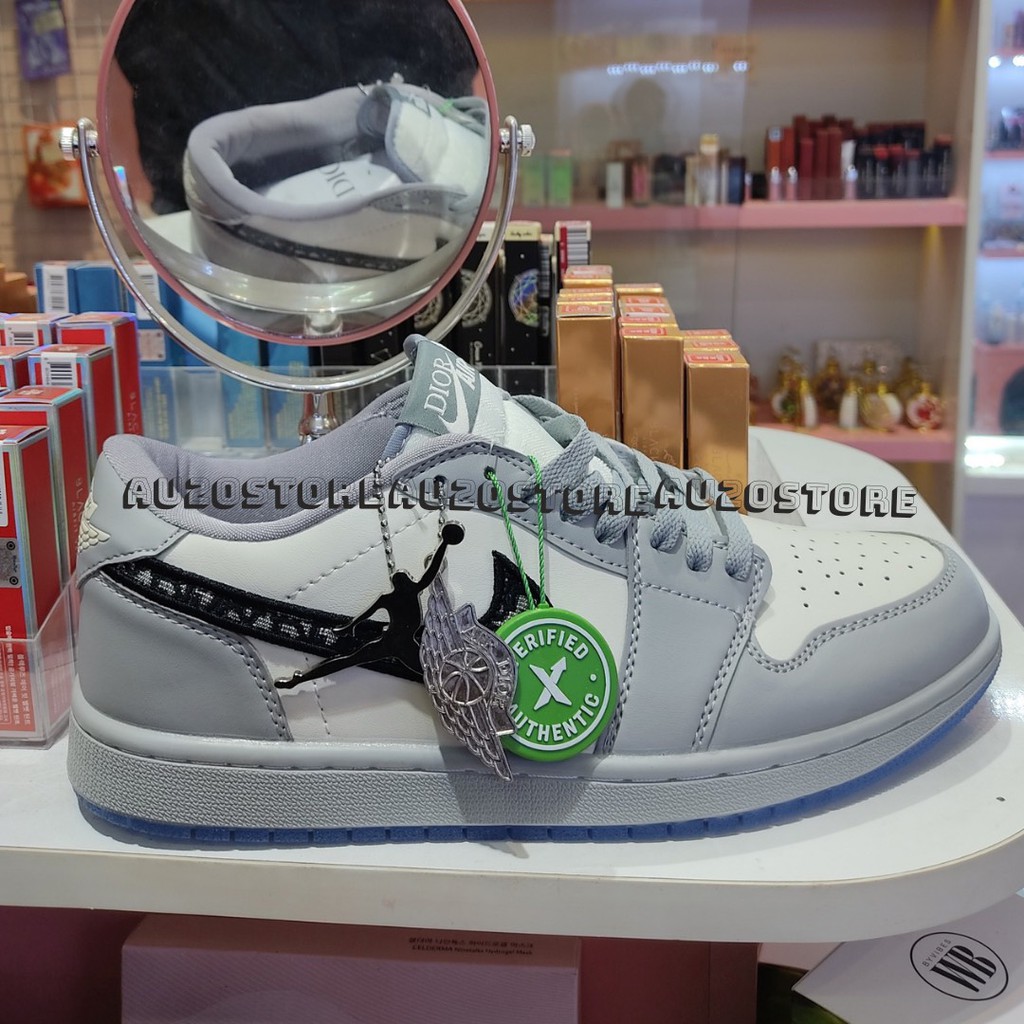 Giày Thể Thao Nam Nữ Sneaker Màu Xám Dio 1 Low Phong Cách Đường Phố | BigBuy360 - bigbuy360.vn