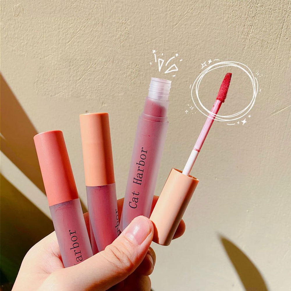 Hộp 3 Son Môi Chống Thấm Nước Không Dính Thành Cốc Trang Điểm Tự Nhiên Dành Cho Nữ | BigBuy360 - bigbuy360.vn