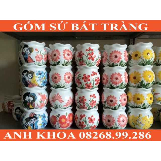 Combo đèn size to và 1 tinh dầu 10ml - Gốm sứ Bát Tràng Anh Khoa