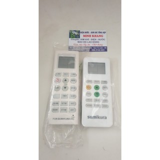 Điều khiển điều hòa Sumikura ( hàng chuẩn) + tặng kèm pin